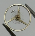 ETA 2412 Balance Wheel Complete And Spring Renata 1149 Watch Movement Parts NOS