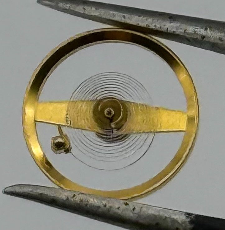 BFG 927 Balance Wheel Complete And Spring 6 3/4-8''' 1512 M Watch Movement Parts