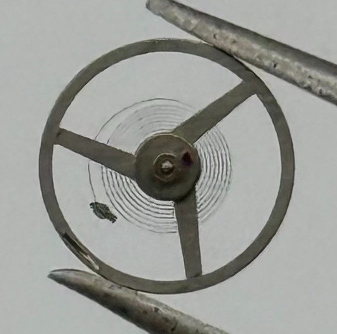 PUW 1075 Balance Wheel Complete And Spring Renata 1184 Watch Movement Parts NOS
