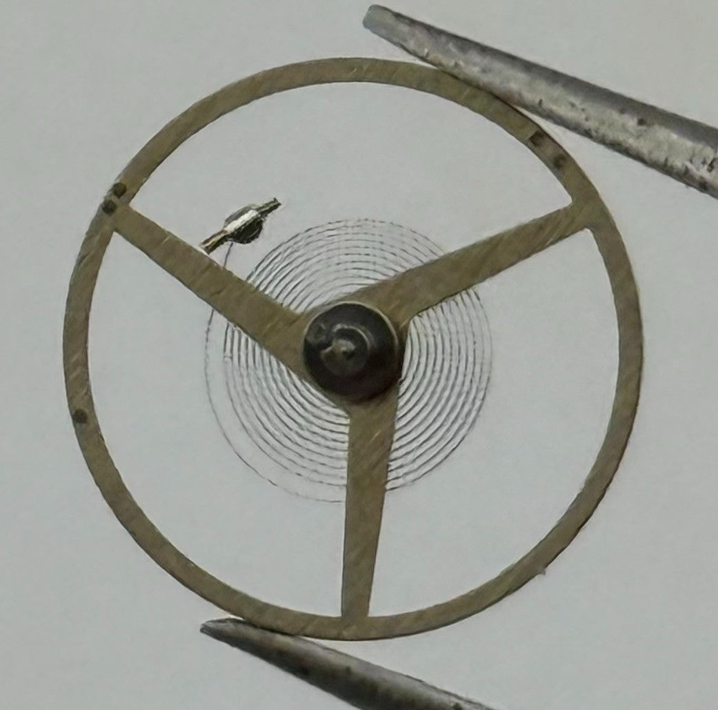 Felsa 4000 4007 Balance Wheel Complete And Spring 11½’’’ 4915 Watch Parts NOS