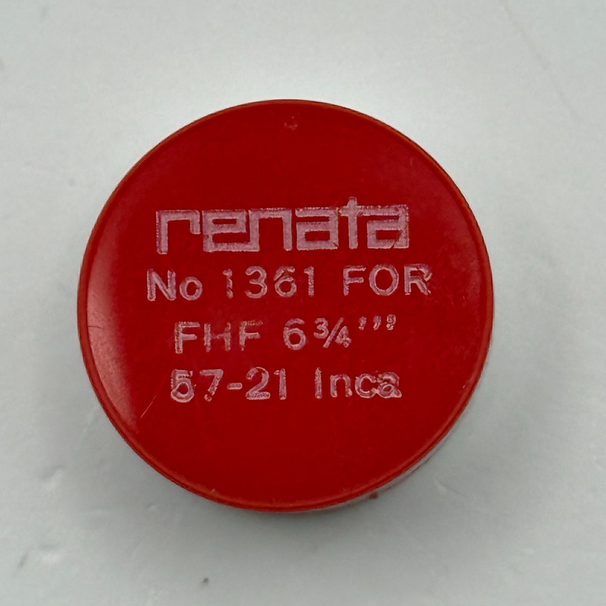 FHF 57-21 Balance Wheel Complete And Spring 6¾’’’ 1361 Watch Movement Parts NOS
