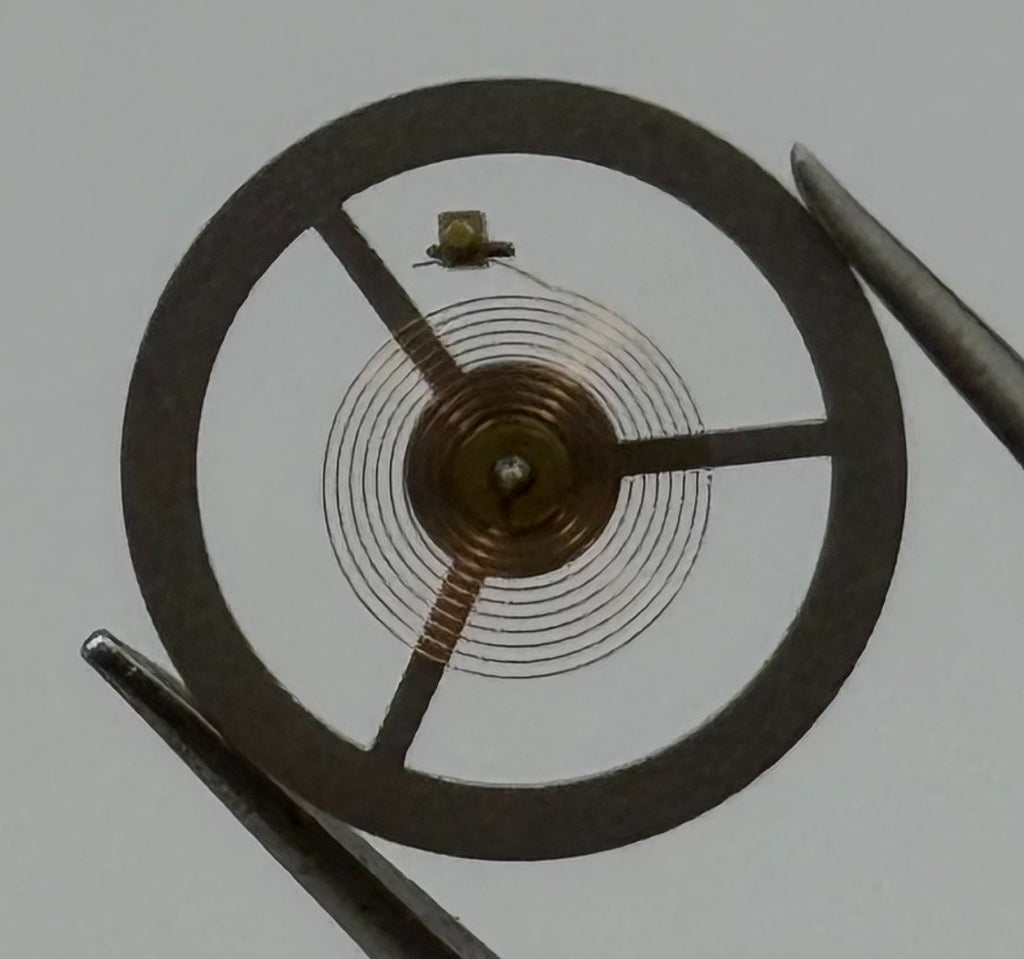 EB 8800 Balance Wheel Complete And Spring 12’’’ Renata 1309 Watch Movement Parts