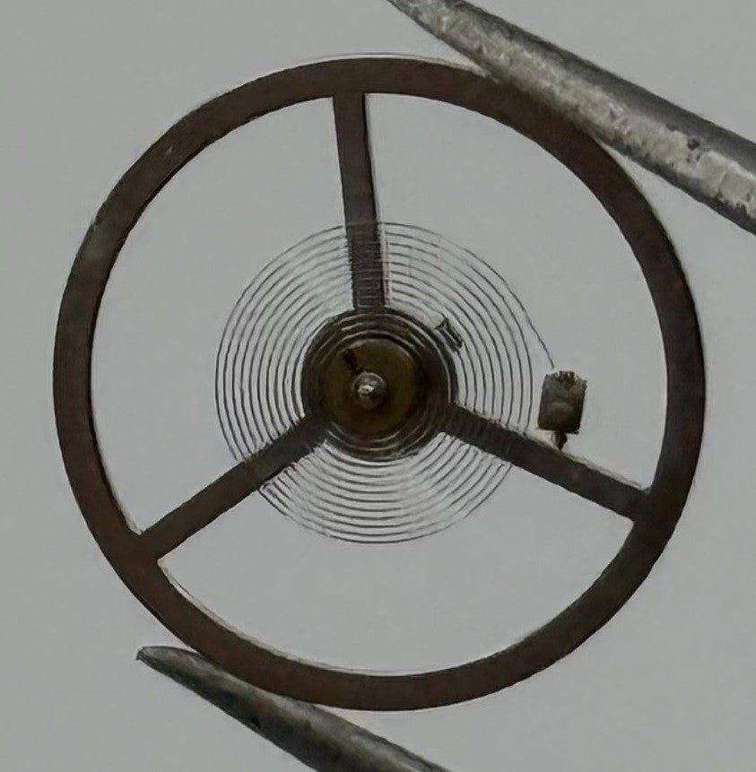 BFG 844 Balance Wheel Complete And Spring 10½’’’ 1867 Watch Movement Parts NOS