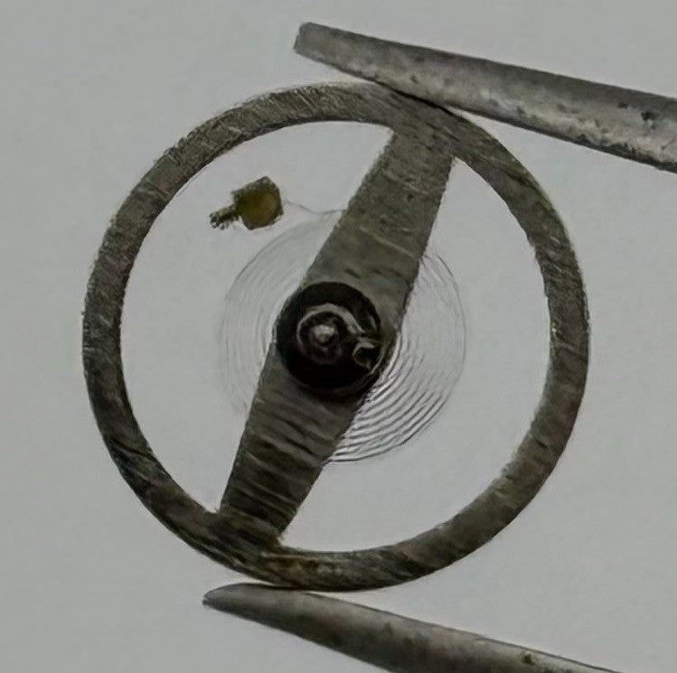 Brac 2051 Balance Wheel Complete And Spring 5¼’’’ 3817 /1 Watch Movement Parts