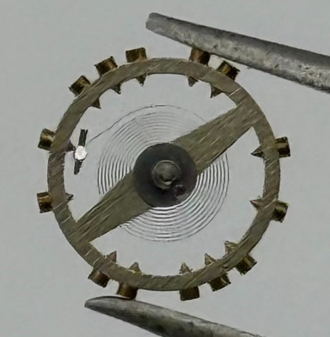 AS 976 1012 Balance Wheel Complete And Spring Renata 532 M Watch Movement Parts