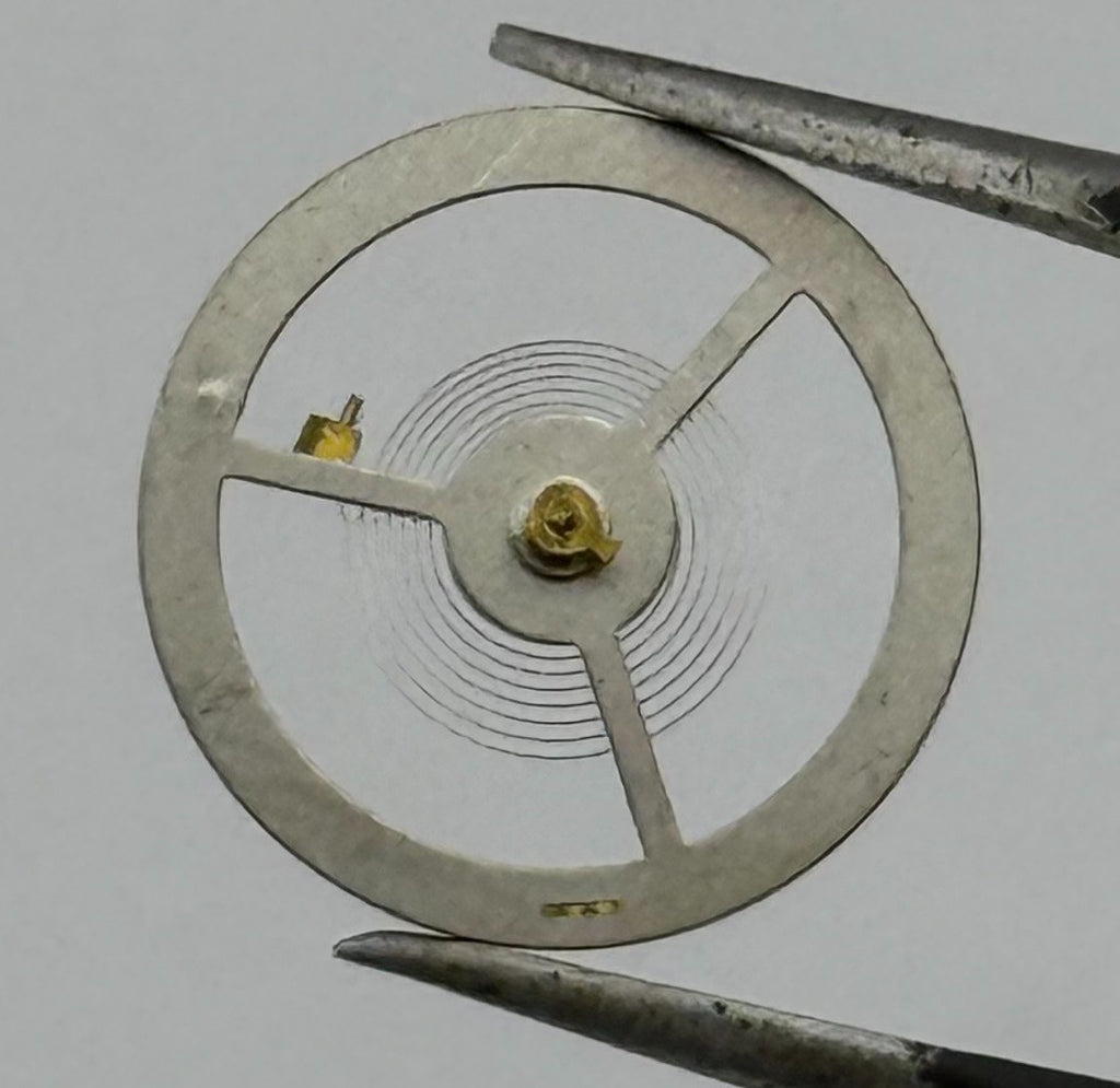 EB 8800 Balance Wheel Complete And Spring 12’’’ 4883 Watch Movement Parts NOS