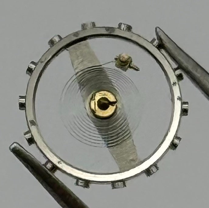 Brac 2021 2051 Balance Wheel Complete And Spring 69 M Watch Movement Parts NOS