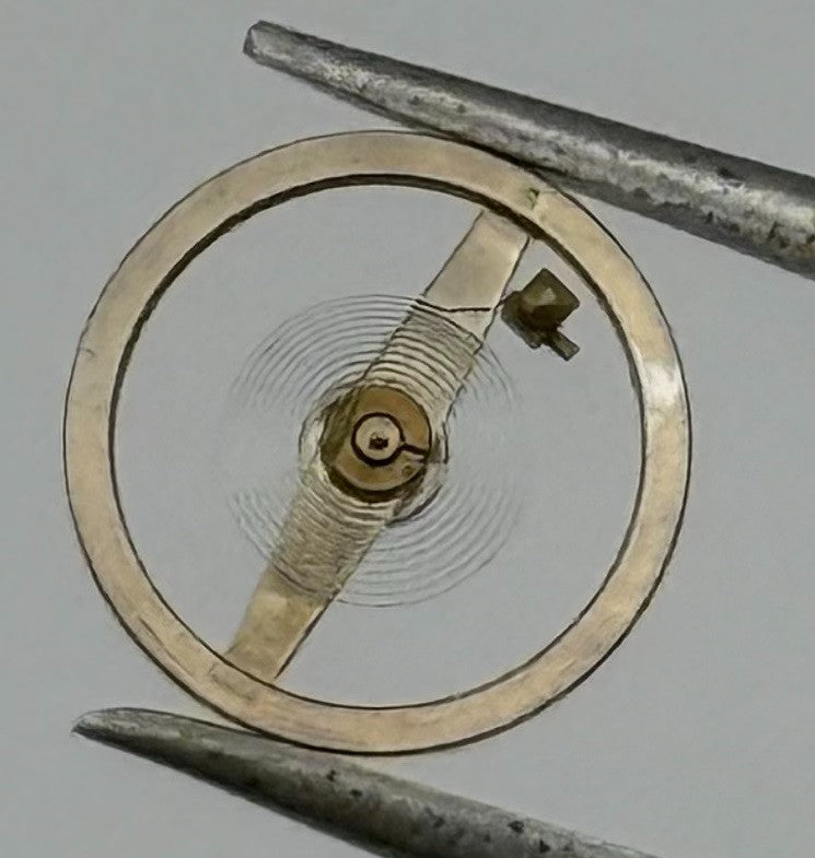 BFG 925 Balance Wheel Complete And Spring 6¾’’’ 4440 Watch Movement Parts NOS