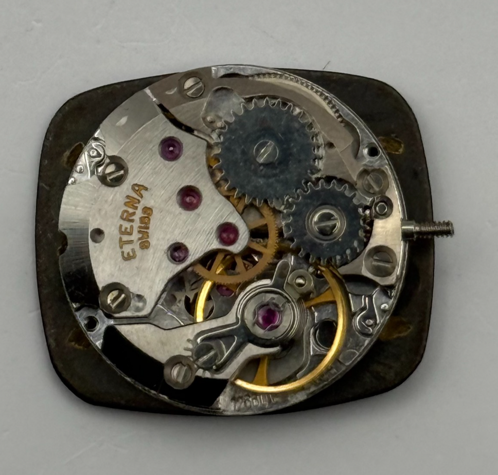 Eterna 12660 B Watch Movement - Ladies - For Parts / Repair - 17.4mm