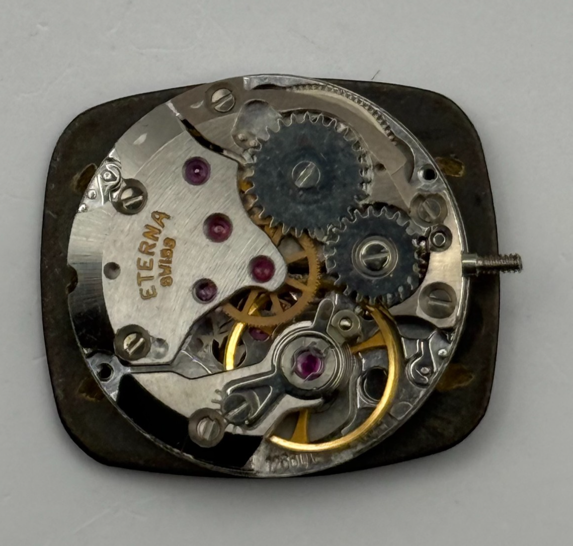 Eterna 12660 B Watch Movement - Ladies - For Parts / Repair - 17.4mm