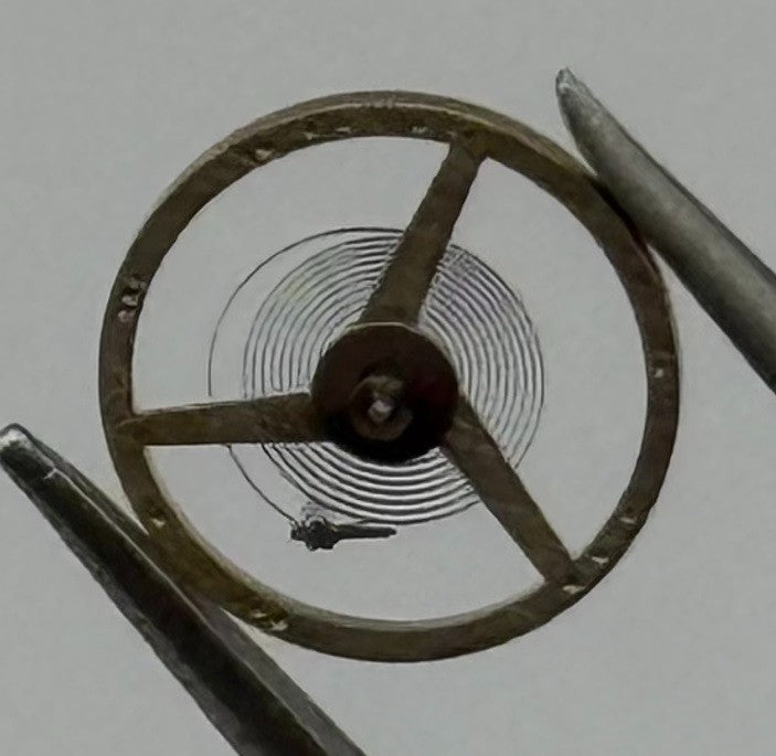 AS 1977-2 Balance Wheel Complete And Spring Renata 1831 Watch Movement Parts NOS