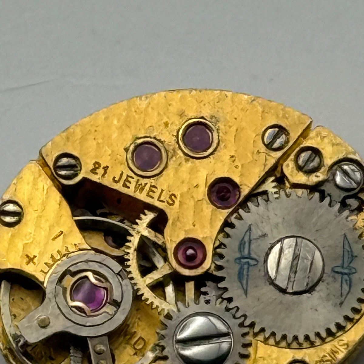 AS 1978 Watch Movement A. Schild Rotary 21J Swiss Manual Wind Parts Repair 13mm