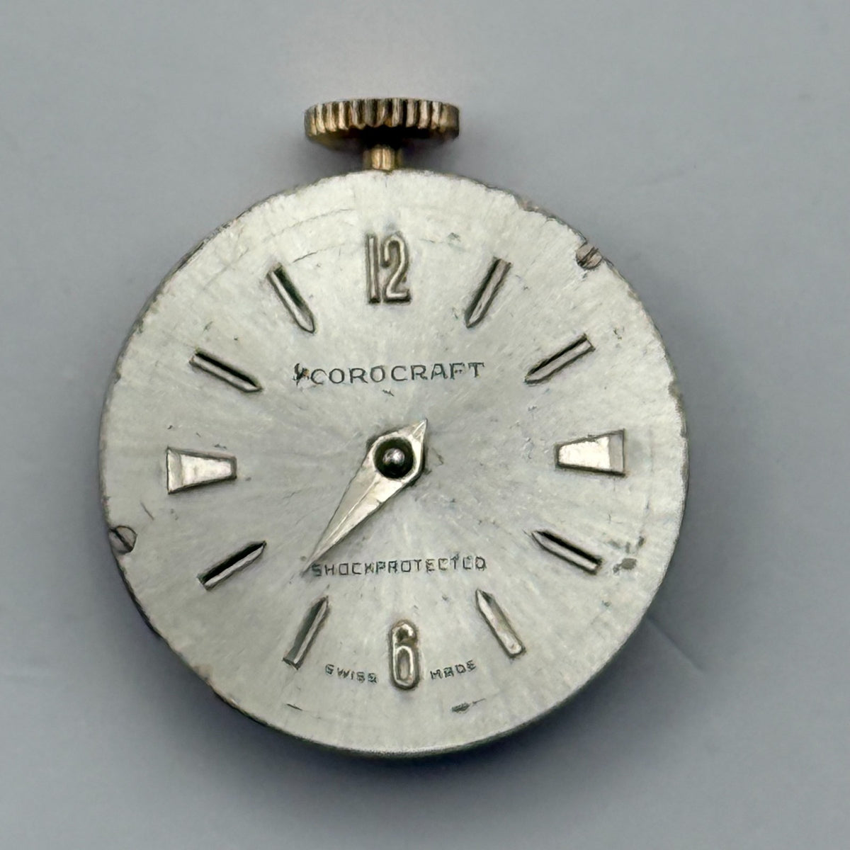 Watch Imp Corp Cal 5211B Watch Movement Corocraft Swiss Manual Wind Parts 19.7mm