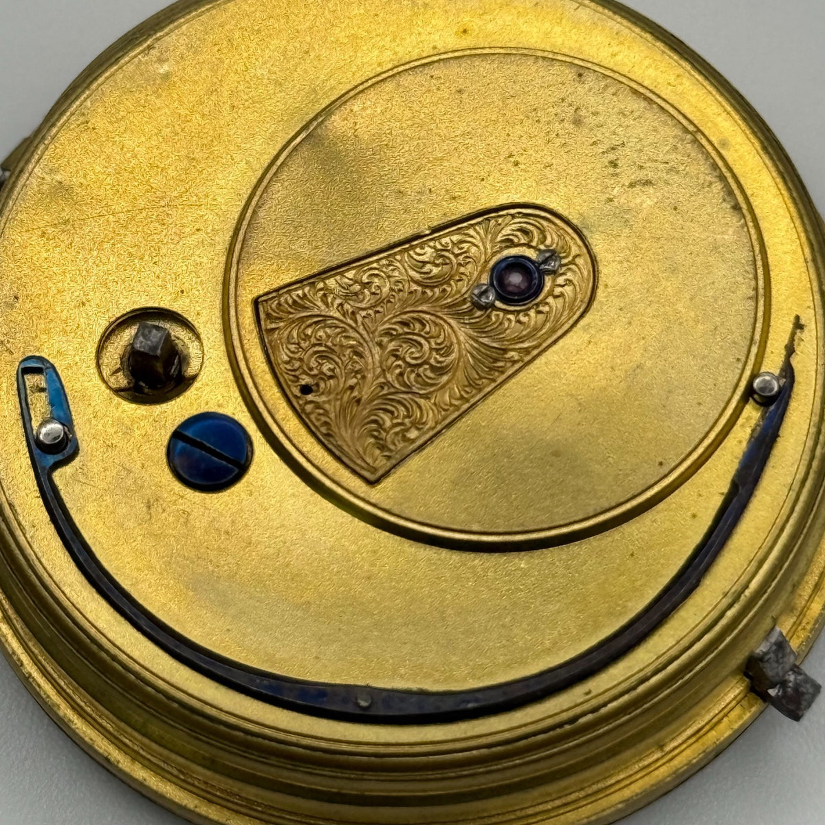 English Lever Pocket Watch Movement - James Reid & Co. Coventry - Parts / Repair