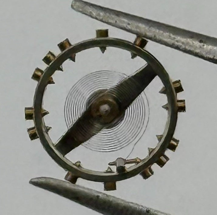 AS 976 1012 Balance Wheel Complete And Spring Renata 532 M Watch Movement Parts