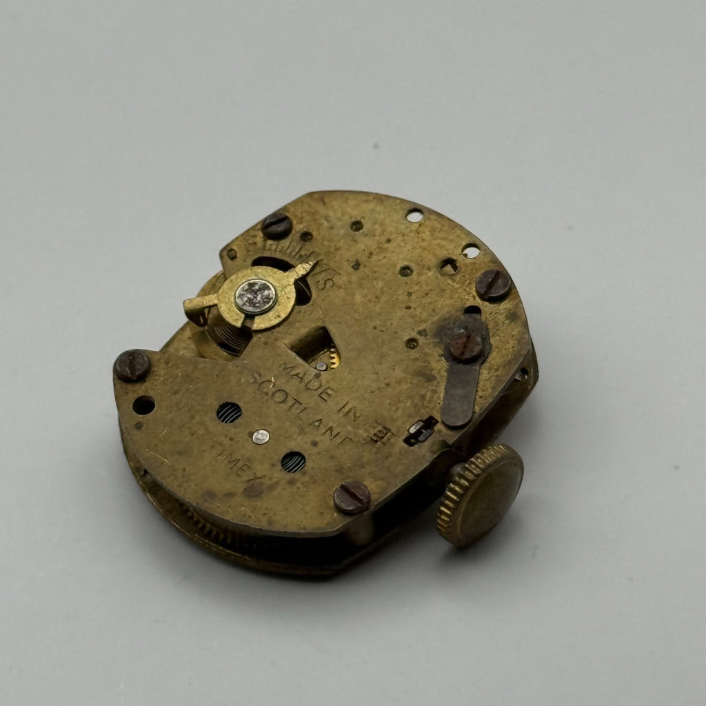 Timex Watch Movement Scotland Manual Wind Vintage Parts Repair 18.5mm