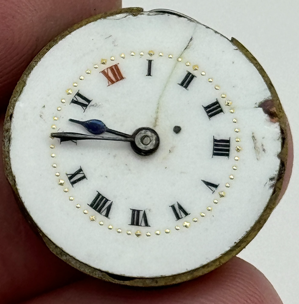 Stauffer S S & Co Watch Movement Manual Wind Swiss Vintage Parts Repair 22.6mm 
