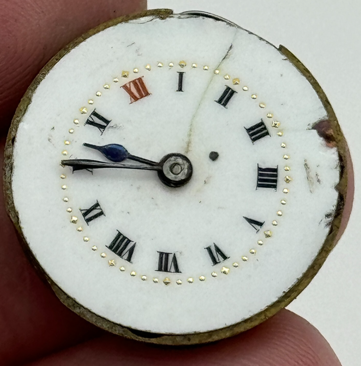 Stauffer S S & Co Watch Movement Manual Wind Swiss Vintage Parts Repair 22.6mm 