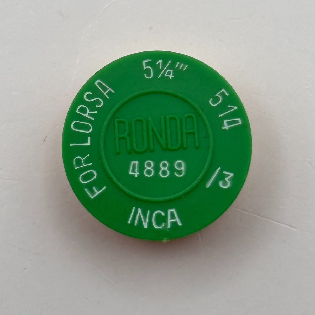 Lorsa 514/3 Balance Wheel Complete And Spring 5¼’’ 4889 Watch Movement Parts NOS