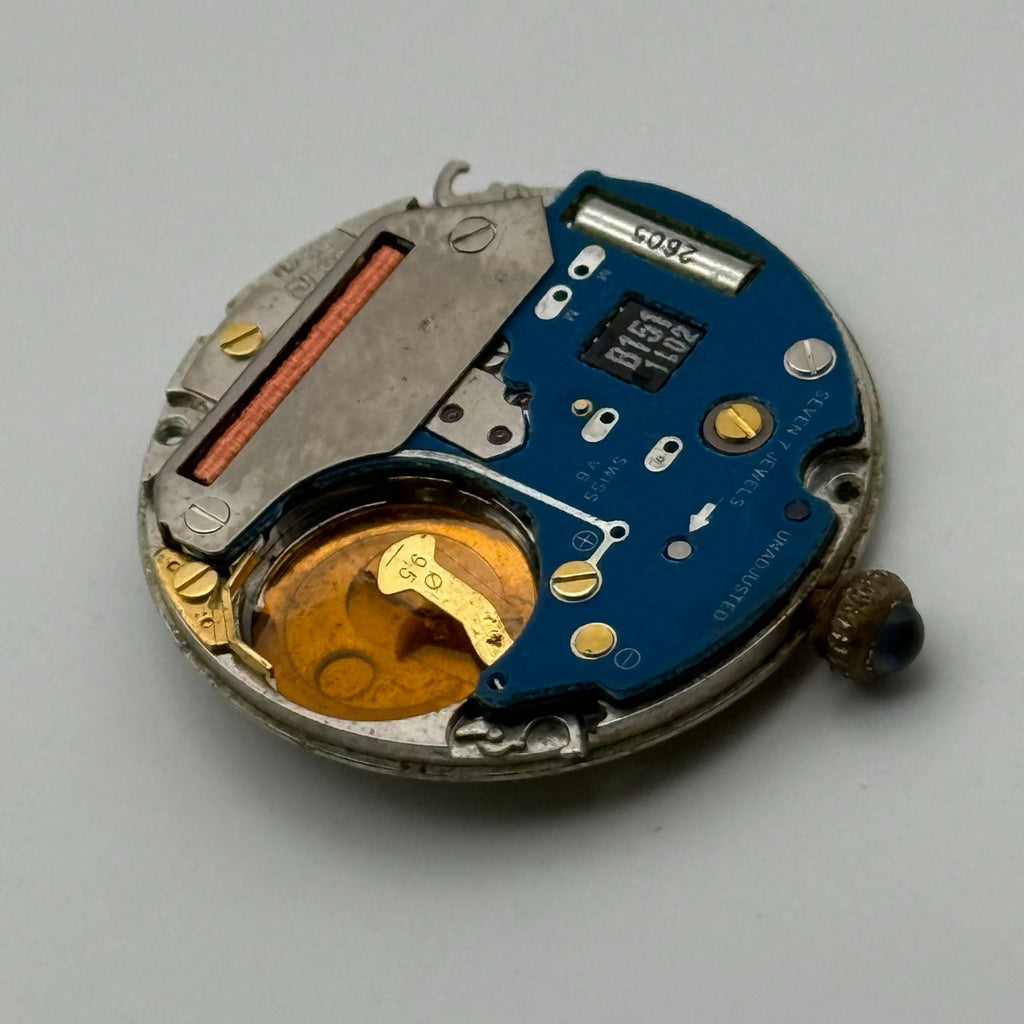 ETA 955.411 Watch Movement Quartz Swiss 7 Jewels Parts Repair Spares 23.7mm