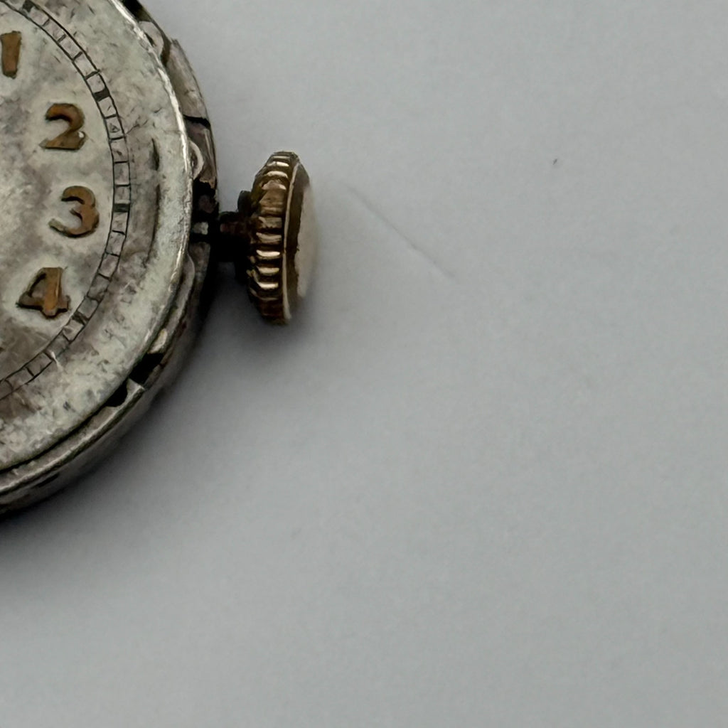 Peseux 150 Watch Movement 15 Jewels Swiss Manual Wind Parts Repair 17.4mm