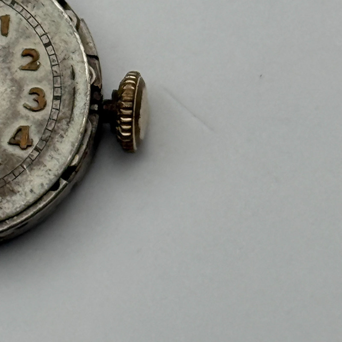 Peseux 150 Watch Movement 15 Jewels Swiss Manual Wind Parts Repair 17.4mm