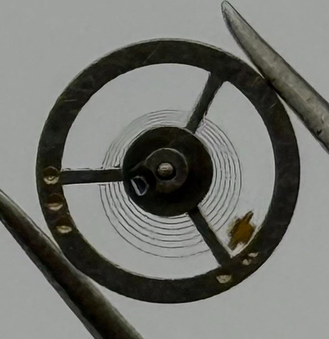 Ebosa 85 Balance Wheel Complete And Spring Renata 132 M Watch Movement Parts NOS