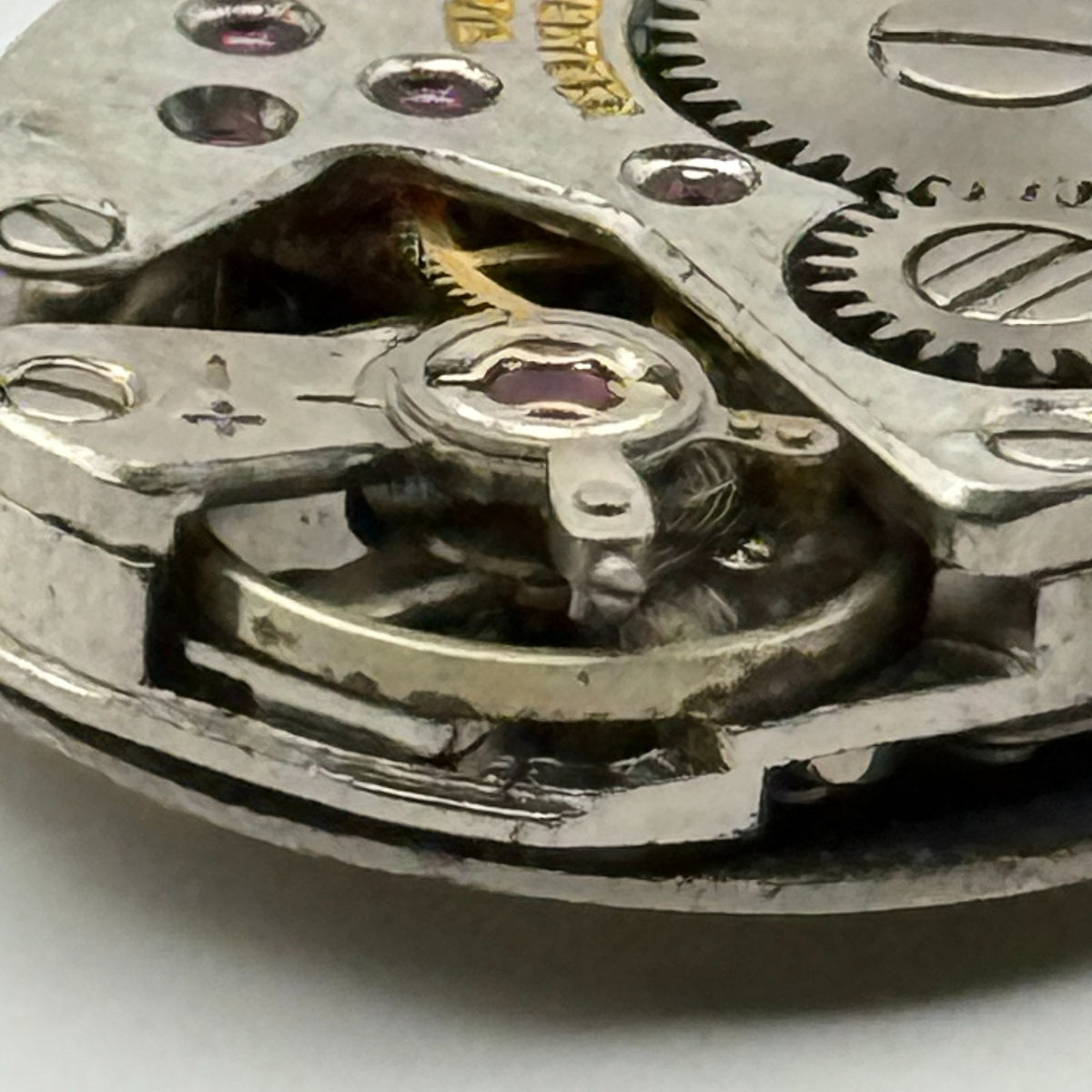 FHF 69 Watch Movement Running Excalibur Swiss Manual Wind Parts Repair 15.3mm