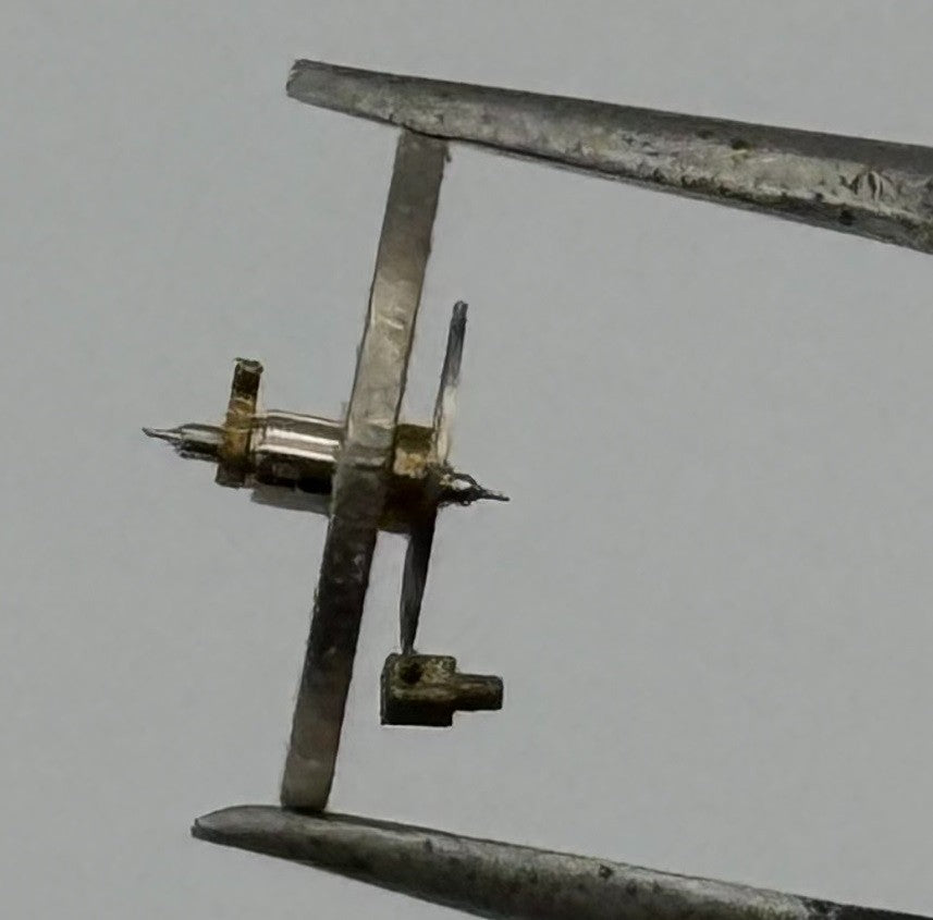 Roseba 50 Balance Wheel Complete And Spring 10½’’’ 2977 Watch Movement Parts NOS