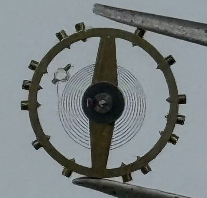 AS 500 Balance Wheel Complete And Spring 6½’’’ Renata 427 Watch Movement Parts