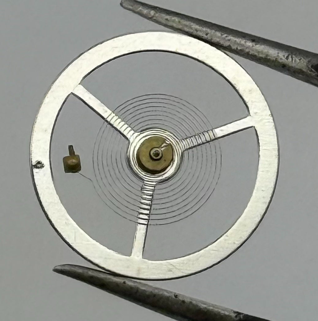 Brac 500 508 Balance Wheel Complete And Spring 12’’’ 5225 Watch Movement Parts