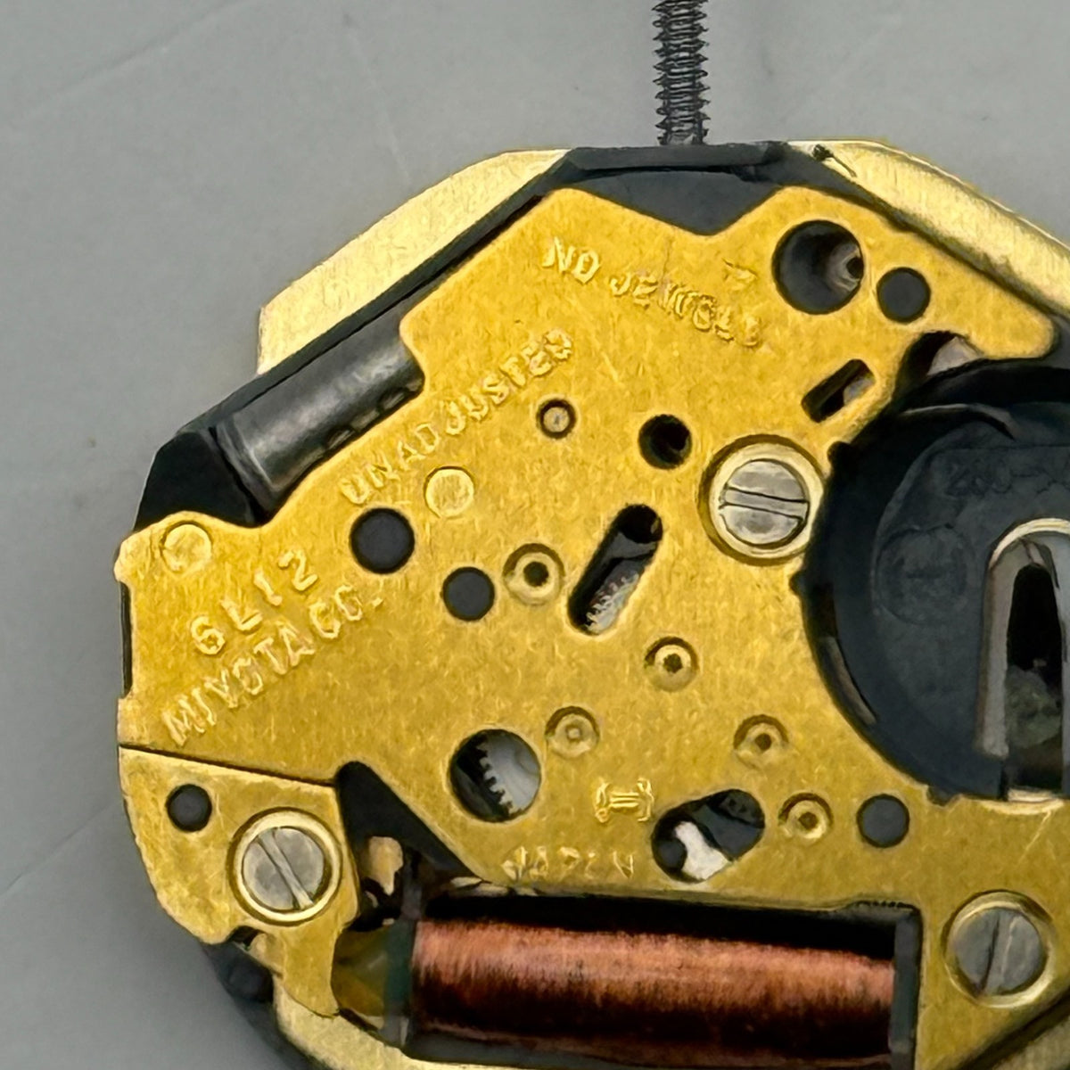 Miyota 6L12 Watch Movement Quartz Japan Untested Parts Repair Spares 15.3mm