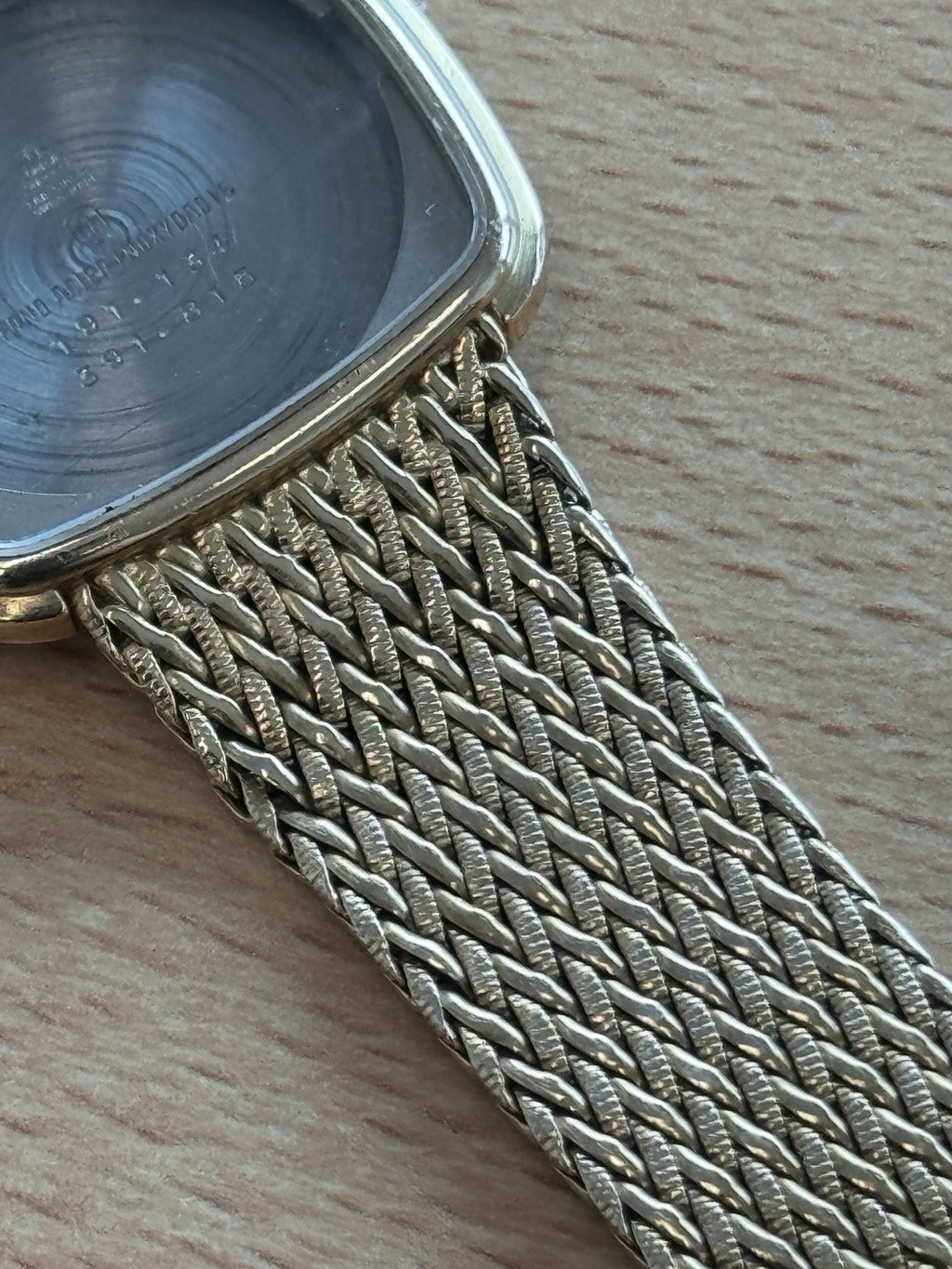 Omega 191.134 Watch Bracelet & Case Omega De Ville 1365 Gold Plated ED 1354/342