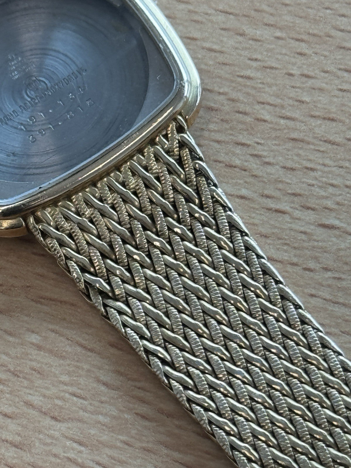 Omega 191.134 Watch Bracelet & Case Omega De Ville 1365 Gold Plated ED 1354/342