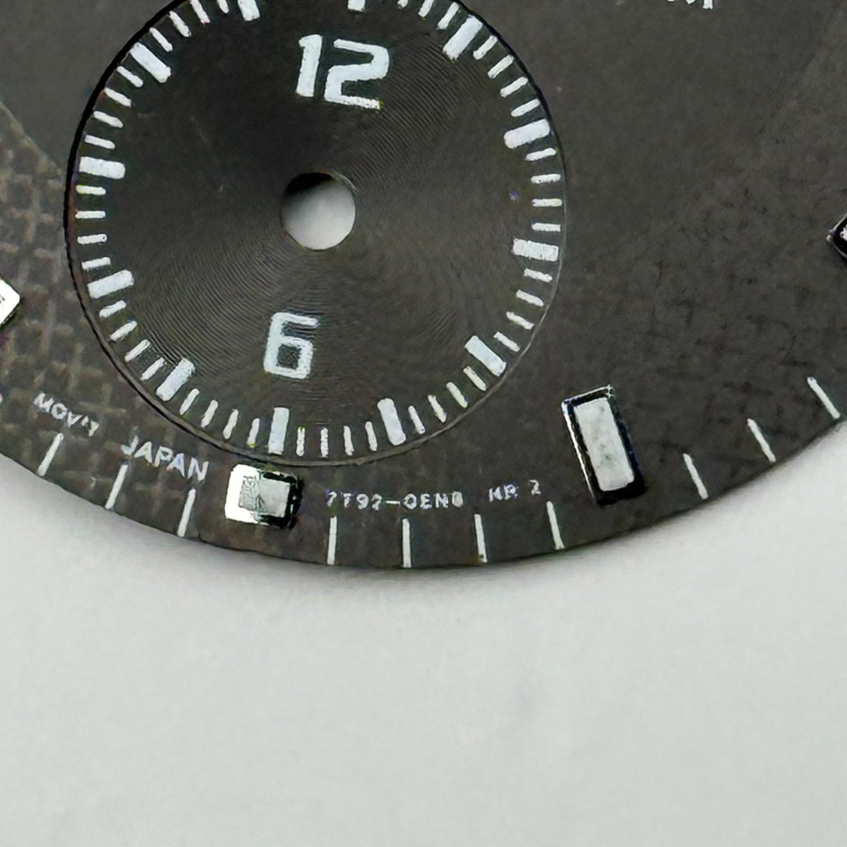 Seiko 7T92-0EN8 Watch Dial Chronograph Titanium 100M Spare Parts Repair 27.4mm