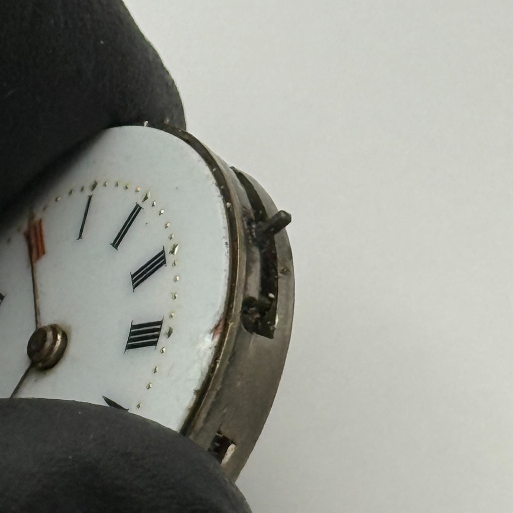 GRB & Co Trench Watch Movement - Roman Numerals - For Parts / Repair - 24.8mm