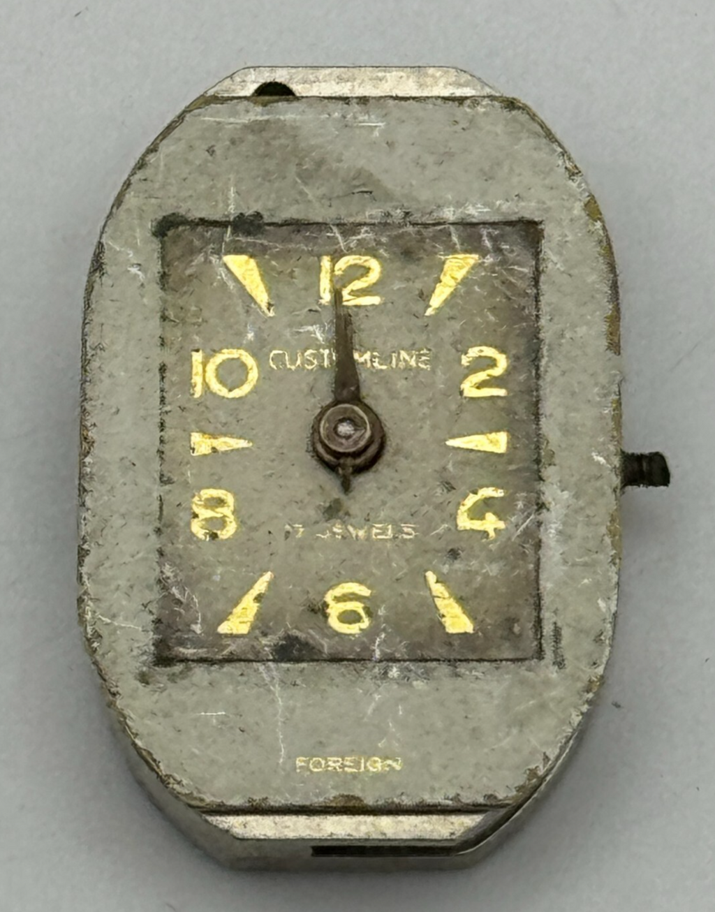 Lorsa 514A Watch Movement Customline French Ladies Manual Wind Parts 12.9mm 