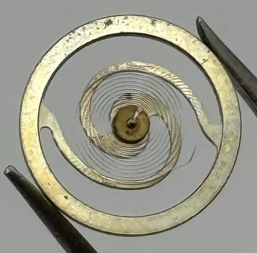 RL Rax 1013 1237 Balance Wheel Complete And Spring 1679 M Watch Movements Parts