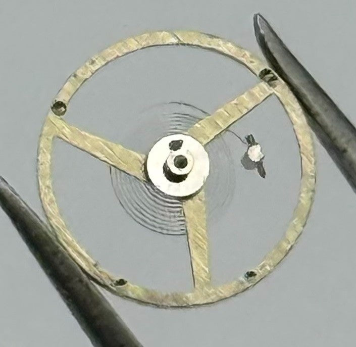 ETA 2412 Balance Wheel Complete And Spring 1413 M Watch Movement Parts NOS