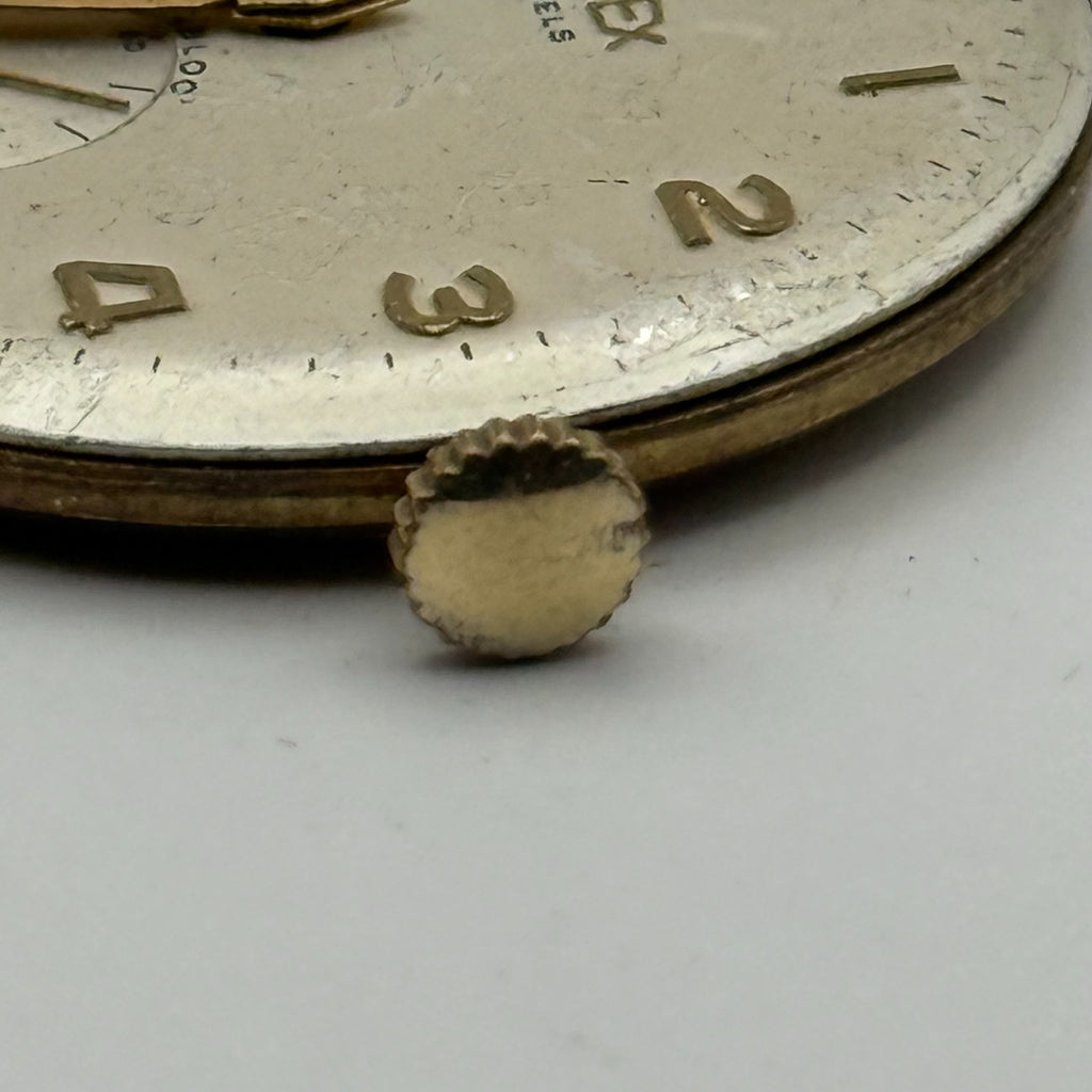 AS 1560 Watch Movement Running A. Schild 1560 Trebex 21 Jewels Parts 32.4mm
