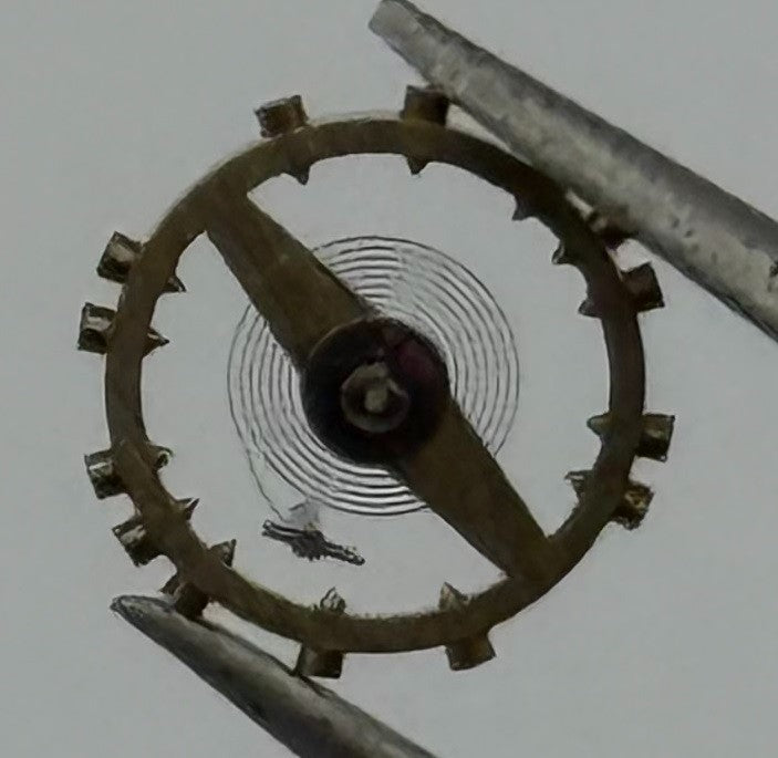 102 Special SP Balance Wheel Complete And Spring 10½’’’ Watch Movement Parts NOS