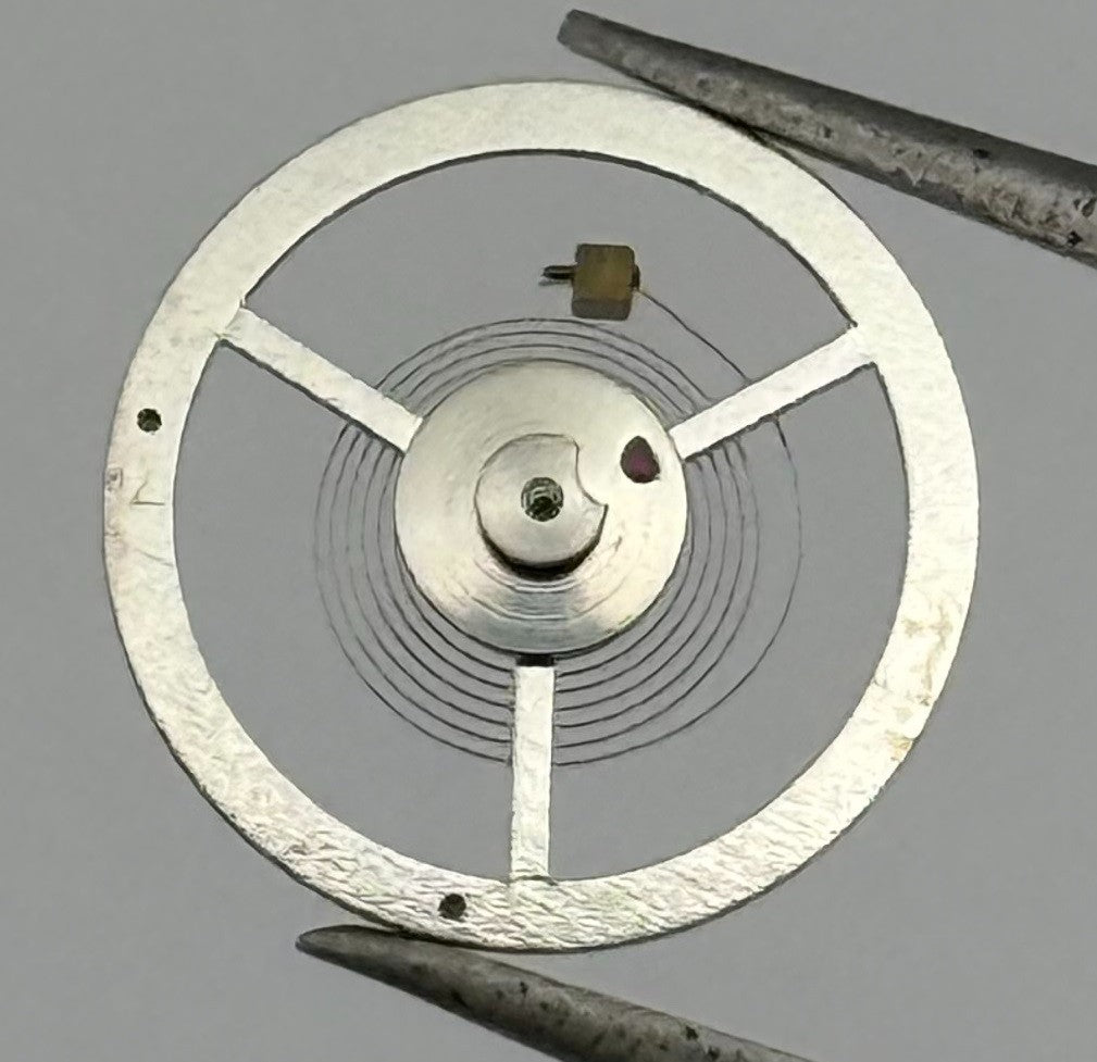 Brac 500 512 528 Balance Wheel Complete And Spring 1819 M Watch Movement NOS