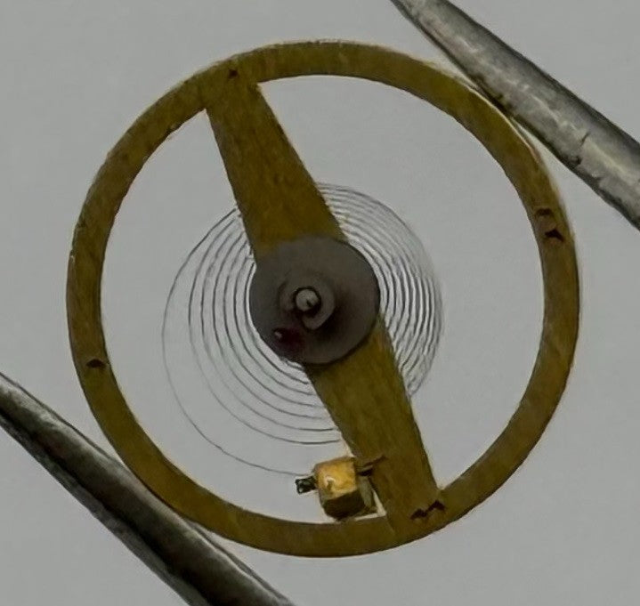 BFG 927 Balance Wheel Complete And Spring 5¾-8’’’ 1512 Watch Movement Parts NOS