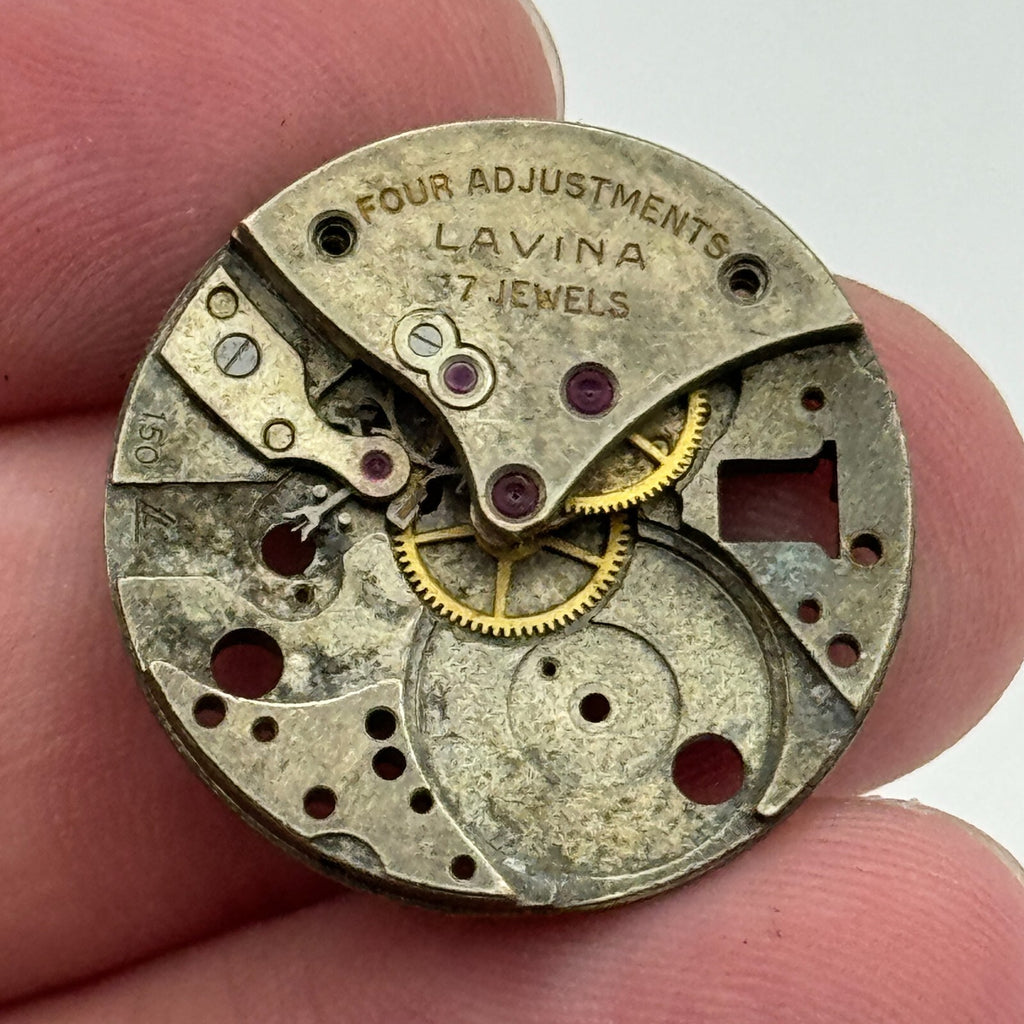Lavina 150 Watch Movement - For Parts / Repair - 23.6mm