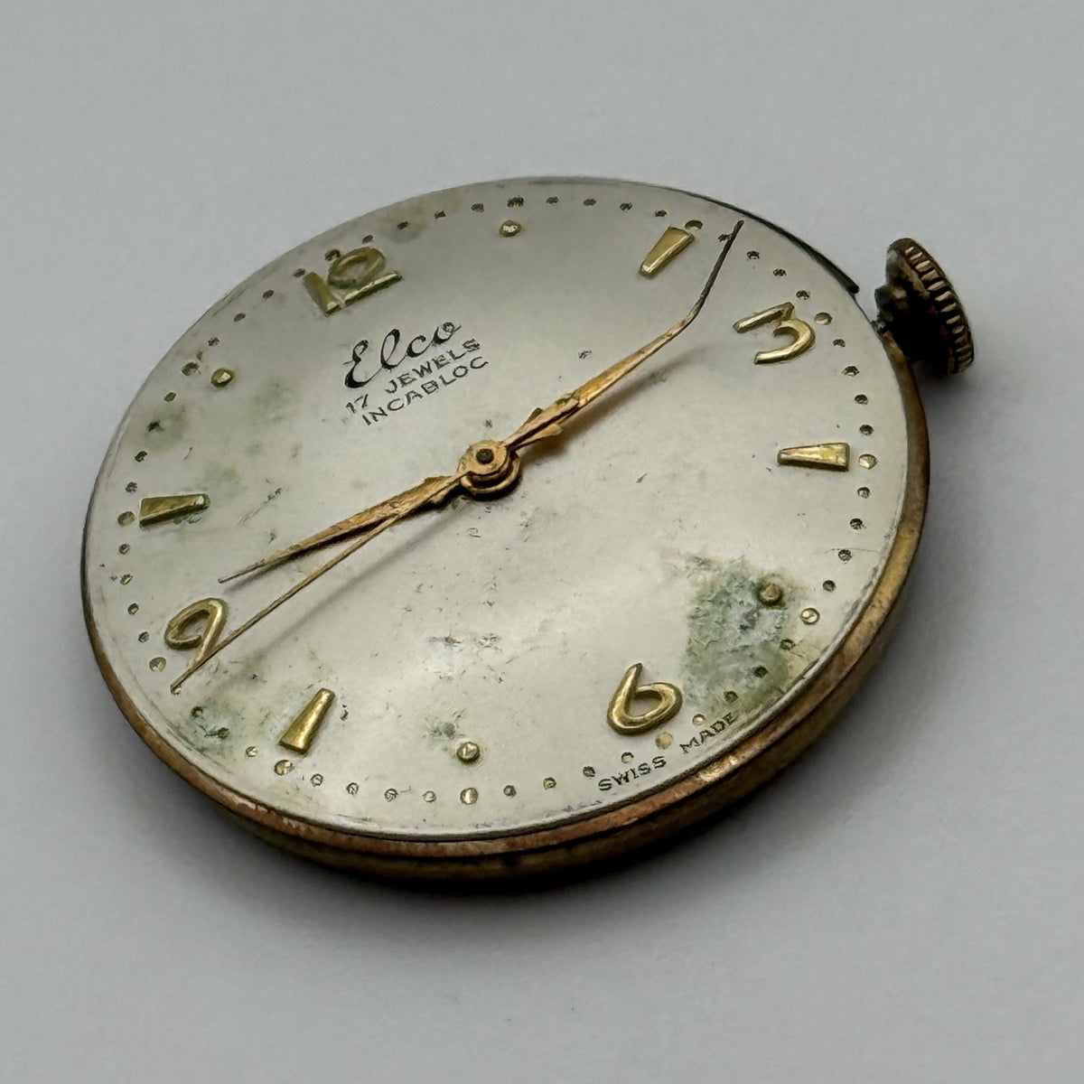 Helvetia 830 Watch Movement - For Parts / Repair