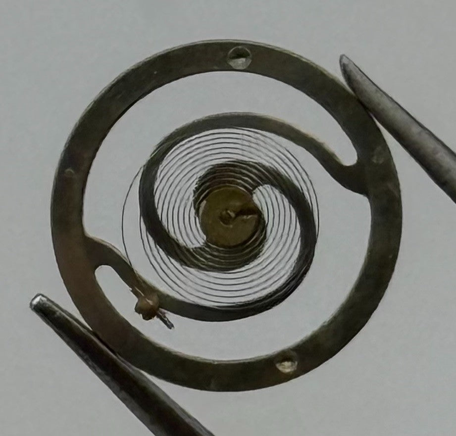RL 7013 Balance Wheel Complete And Spring 10½’’’ 5068 Watch Movement Parts NOS