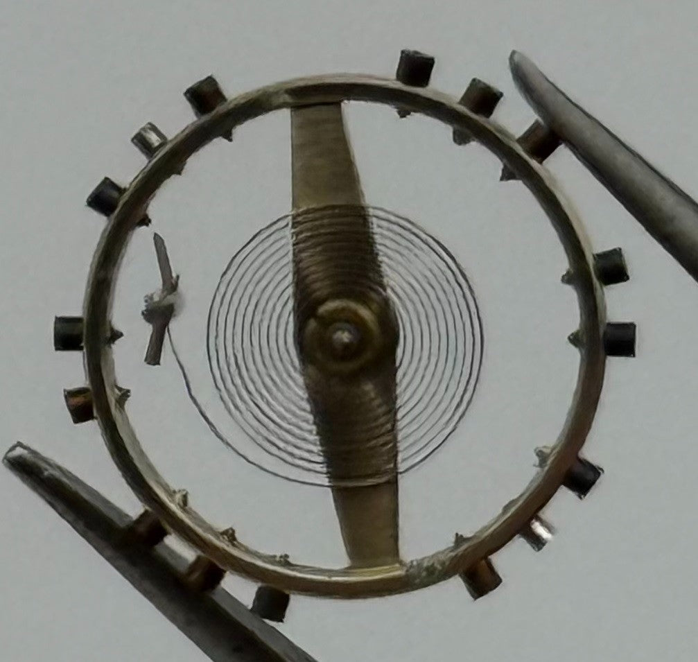 AS 1194 Balance Wheel Complete And Spring Renata 42 M Watch Movement Parts NOS