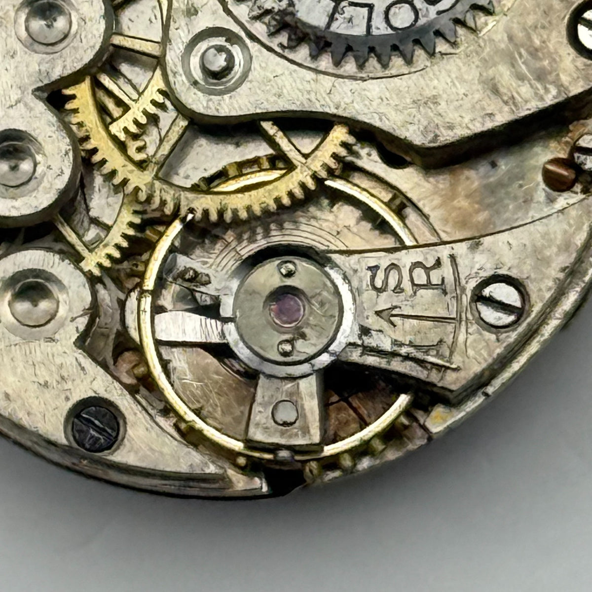 Ingersoll Watch Movement - 7 Jewels - For Parts / Repair - 23.4mm