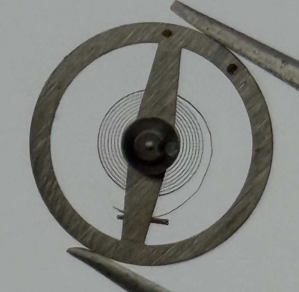 Brac 107 115 Balance Wheel Complete And Spring Renata 705 Watch Movement Parts