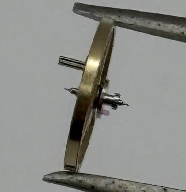 AS 1977-2 Balance Wheel Complete And Spring Renata 1831 Watch Movement Parts NOS